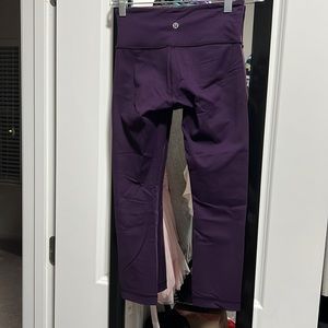 Lululemon leggings. Size 0-2. Color purple